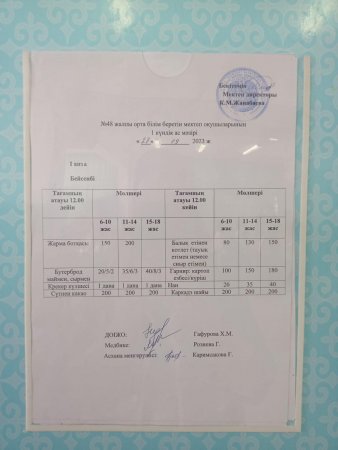 № 48 ЖАЛПЫ ОРТА БІЛІМ БЕРЕТІН МЕКТЕБІ